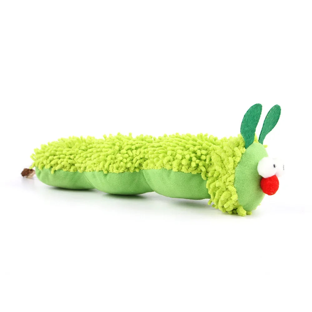 Caterpillar Catnip Chew & Molar Toy for Cats