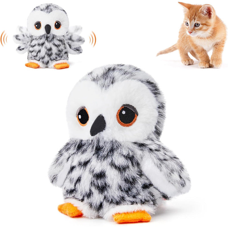 Rechargeable Flapping Bird Toy for Cats — Touch Activated