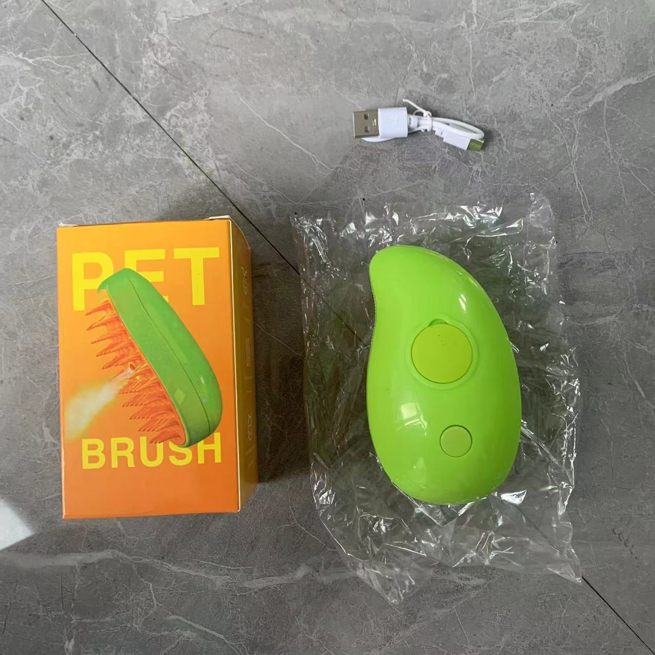 2-in-1 Pet Steam Brush