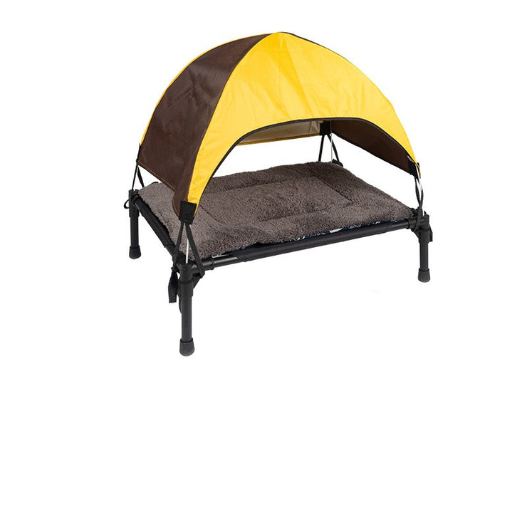 Pet camping marching bed small and medium-sized dogs moisture-proof folding bed cat and dog bed detachable pet tent