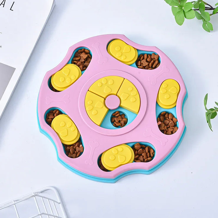 Dog Puzzle Toys Slow Feeder Interactive Increase Puppy IQ Food Dispenser Slowly Eating NonSlip Bowl Pet Cat Dogs Training Game