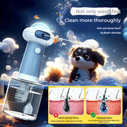 Pet Cleaning Bathing Automatic Pet Shower Foaming Machine Cat Dog Bath Solution Foaming Machine Electric Bubble Machine