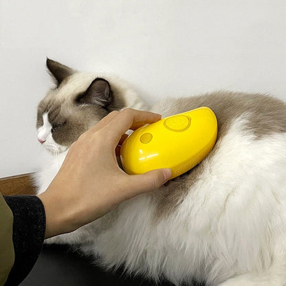 2-in-1 Pet Steam Brush