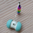 Leaky Led Light Emitting Cat Teaser Ball Charging Electric Rolling Ball Intelligent Balance Car Cat Teaser Toy