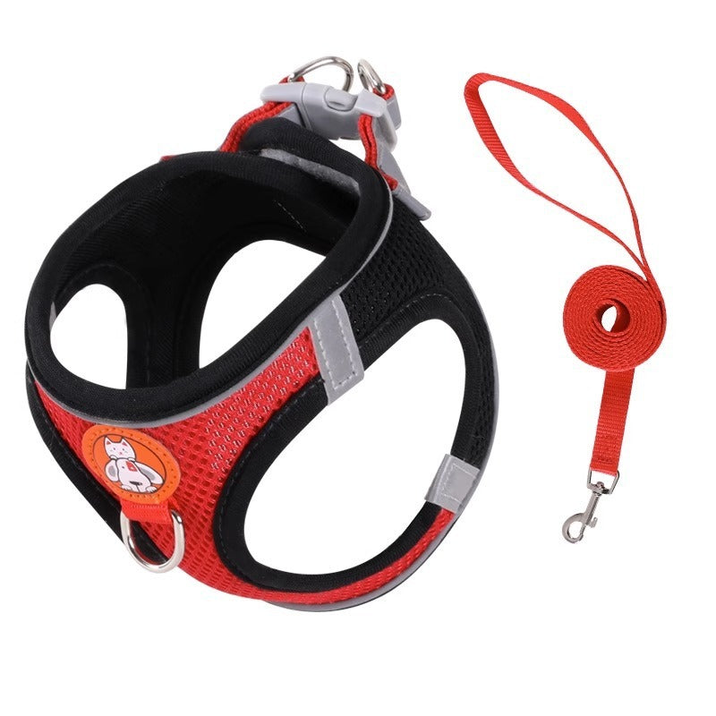 Reflective Harness Leash — Cats & Small Dogs