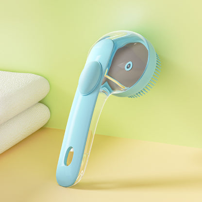Pet Dog Bath Brush Cat Bath Brush Silicone Massage Shower Tool for Dogs Pet Supplies