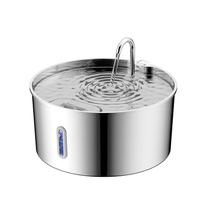 Stainless Steel Pet Water Dispenser with Large Capacity, Automatic Heating and Circulating Water for Cats and Dogs