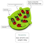 Cross-Border Pet Bowl Cat Slow Feeding Bowl Pet Educational Tool For Cats Amazon Best Seller New Model Dog Bowl Plastic Material