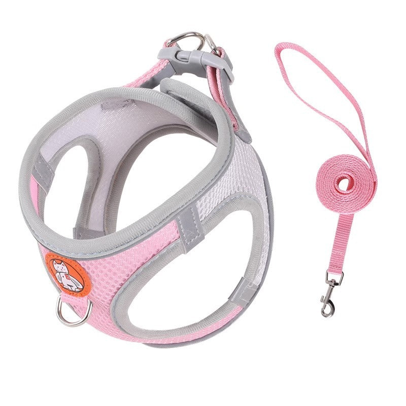 Reflective Harness Leash — Cats & Small Dogs