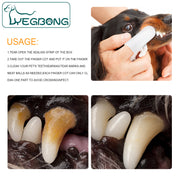 Pet Teeth Cleaning, Dog Cat Teeth Clean Tartar Stones Fresh Breath