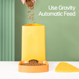 Automatic Cat Feeder Pet Cat Food Dispenser Bowl and Bowl Supplies Integrated Cat Feeding Device