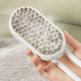 Cat Steam Brush Steamy Dog Brush 3 In 1 Electric Spray Cat Hair Brushes For Massage Pet Grooming Comb Hair Removal Combs Pet Pro