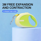 3m Pet Leash For Small Dogs Cat Automatic Retractable Nylon Durable Walking Lead Puppy Outdoor Travel Pet Products 1pcs