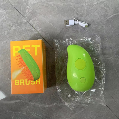 2-in-1 Pet Steam Brush