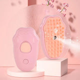 Cartoon Design Pet Brush Electric Cat Grooming Brush with Self Feature for Massage Removing Loose Hair 3 1 Steamy Cat Brush Hot